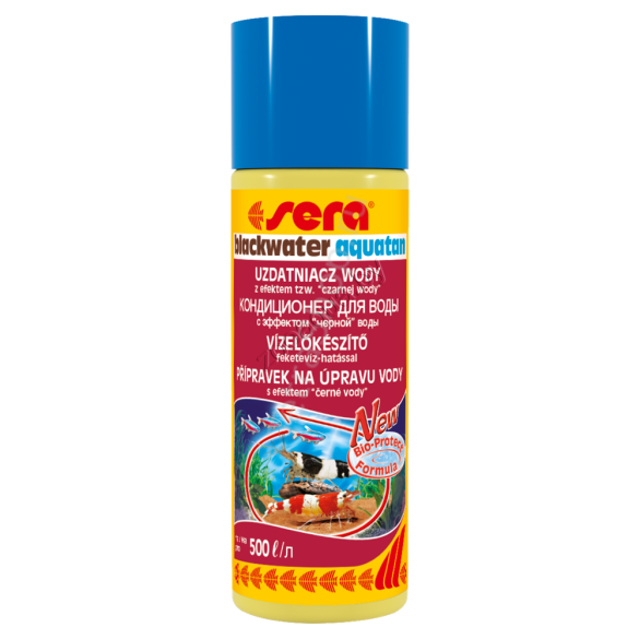 100мл Кондиционер SERA Black Water Aquatan для эффекта темной воды