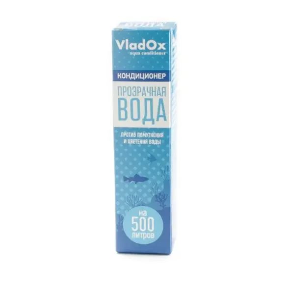 Кондиционер VladOx Прозрачная вода против помутнения и цветения воды, 50мл