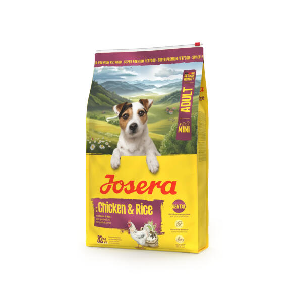 10кг Корм Josera Miniwell (Adult Mini/Sensitive 27/16) для взрослых собак мелких пород с мясом Птицы и Рисом NEW