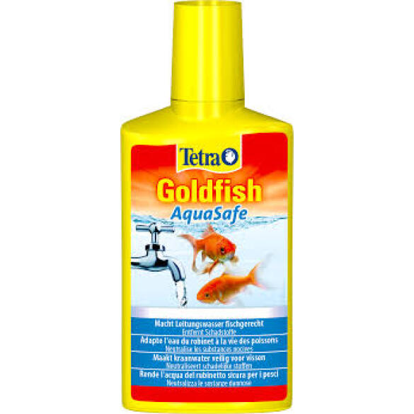 Tetra Goldfish Aqua Safe 250мл Кондиционер для подготовки воды к запуску рыб
