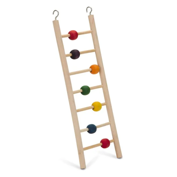 Лестница Beeztees "Beady" для птиц деревянная 7 шагов, 30см