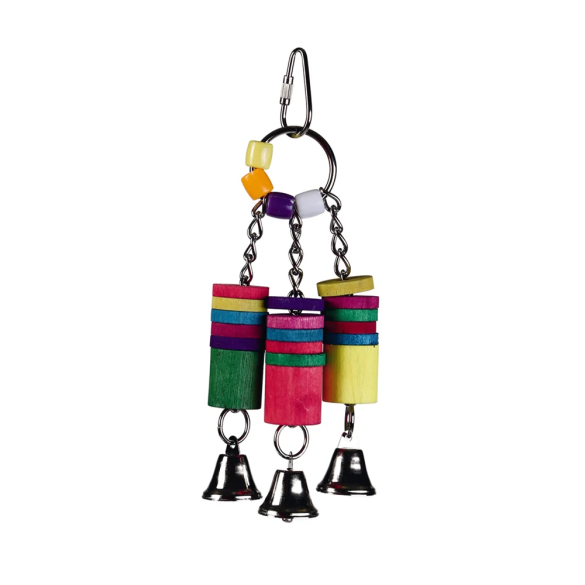 Игрушка Beeztees "Bellos" для птиц деревянная, 20см