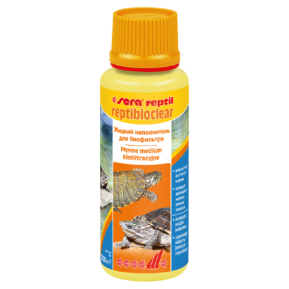 Кондиционер Sera Reptibioclear 100мл жидкий наполнитель для биофильтра