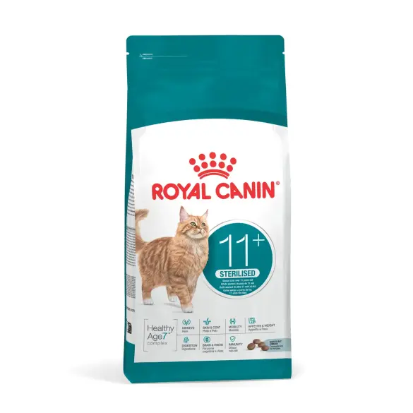 0,4кг Корм ROYAL CANIN Sterilized +11 для кошек старше 11 лет