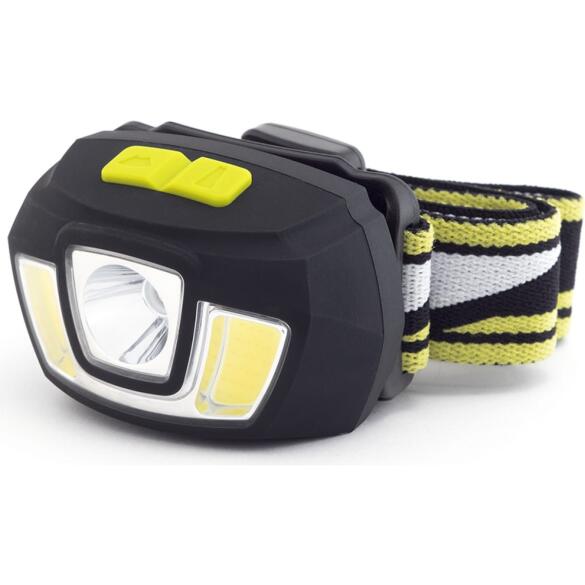 Фонарь ЯРКИЙ ЛУЧ LH-160A "Stalker" налобный CREE XP-G2 160лм + 2 COB, диммер, Li-Po 1500mAh