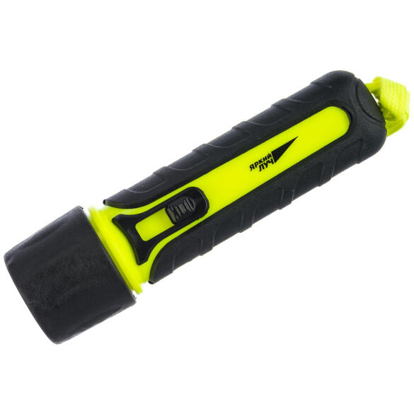 Фонарь ЯРКИЙ ЛУЧ LD-130 "Calypso" CREE XP-E 130лм д/подводного плавания (погружение до 10м), на 4xAA