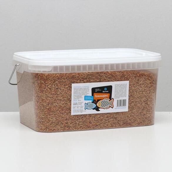 500гр Корм Barrom Гаммарус тушка для рыб и черепах