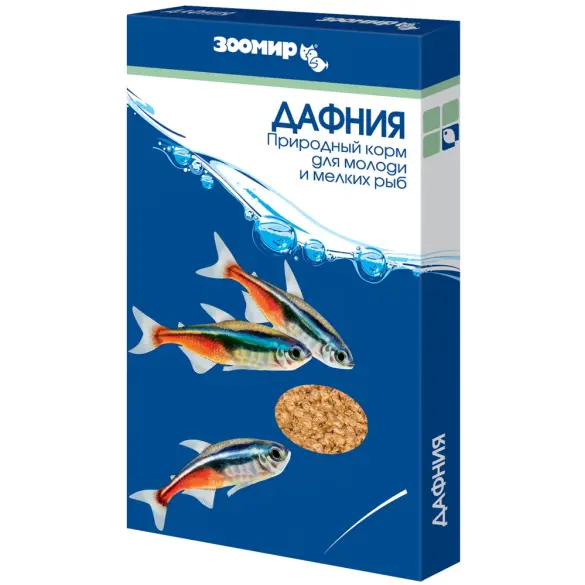15гр Корм ЗООМИР Дафния для всех мелких рыб