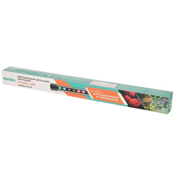 Светильник Naribo погружной белые и синие светодиоды с переключателем LM-260W, 4Вт