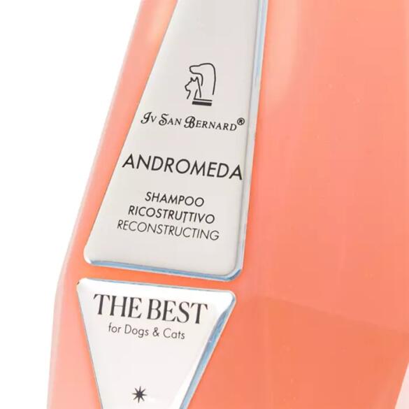 Шампунь ISB The Best line Andromeda для выпадающей шерсти и чувствительной кожи с экстрактом шиповника, 550мл