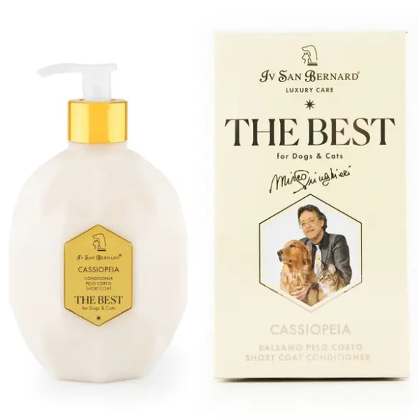 Кондиционер ISB The Best line Cassiopeia для короткошерстных собак и кошек с экстрактом акации, 500мл