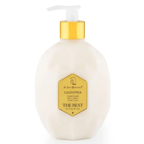 Кондиционер ISB The Best line Cassiopeia для короткошерстных собак и кошек с экстрактом акации, 500мл