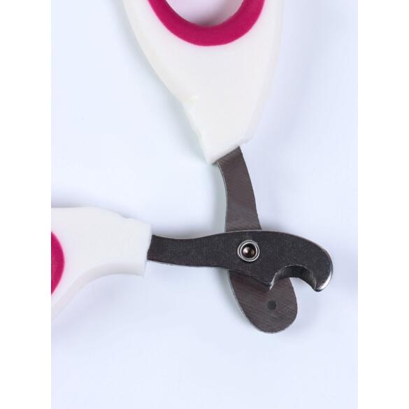 Когтерез-ножницы ONIX c полусферой для сбора когтей, 12*9см