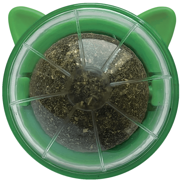 26гр Игрушка "Деревенские лакомства" для кошек "Мятный шар на подставке"