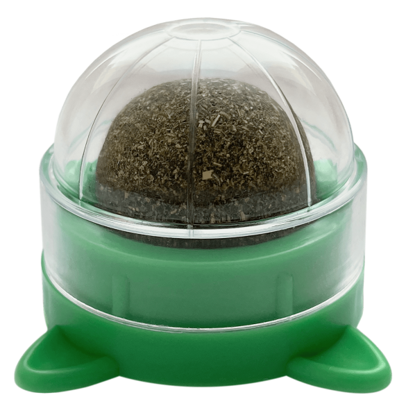 26гр Игрушка "Деревенские лакомства" для кошек "Мятный шар на подставке"