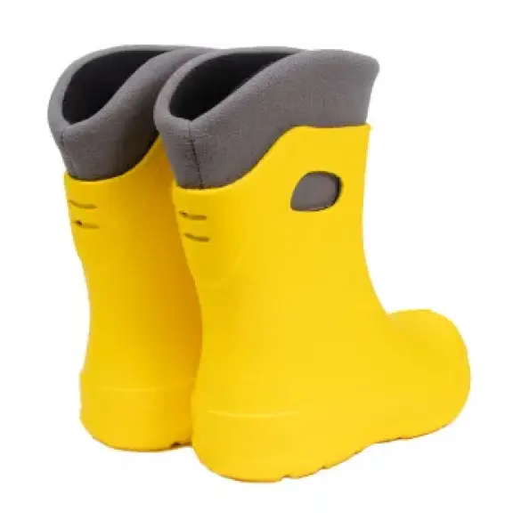 Полусапоги женские "KAURY" РЫСЬ с утеплителем, р.39-40, Жёлтый