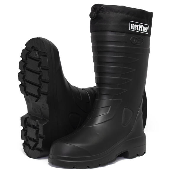 Сапоги мужские FortMen ЭВА "Козырь" с манжетой (-15С) 45р (черный)