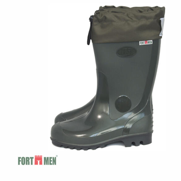 Сапоги резиновые Fort Men ПВХ с манжетой, 46р, Олива 2(С)350