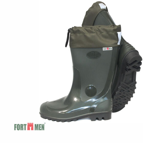 Сапоги резиновые Fort Men ПВХ с манжетой, 46р, Олива 2(С)350
