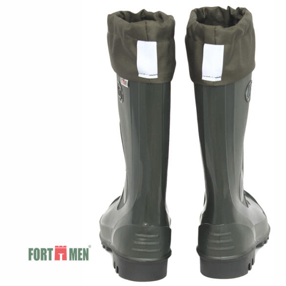 Сапоги резиновые Fort Men ПВХ с манжетой, 43р, Олива 2(С)350