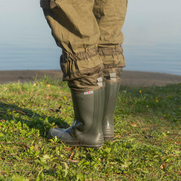 Сапоги резиновые Fort Men ПВХ с манжетой, 43р, Олива 2(С)350