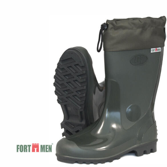 Сапоги резиновые Fort Men ПВХ с манжетой, 41р, Олива 2(С)350