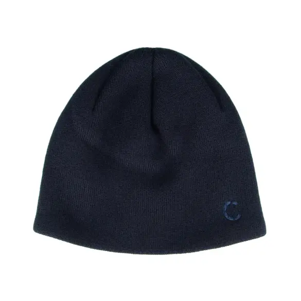 Шапка "СЛЕДОПЫТ-IRBIS" без отворота с подкладом из флиса, акрил/шерсть, темно-синий