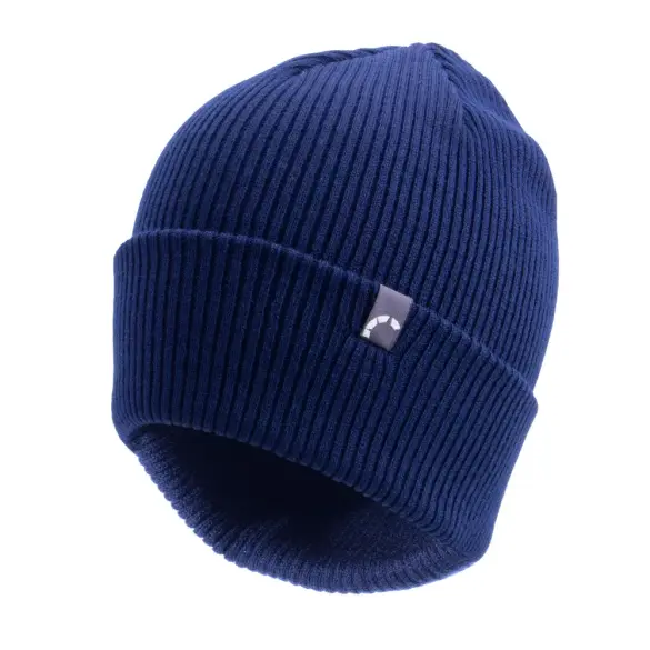 Шапка СИБИРСКИЙ СЛЕДОПЫТ - Irbis, с двойным отворотом, цвет синий