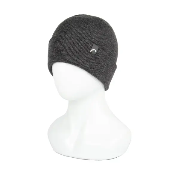 Шапка СИБИРСКИЙ СЛЕДОПЫТ - Irbis, с двойным отворотом, цвет темно-серый