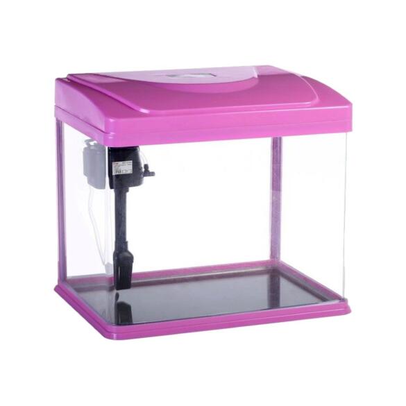 Аквариум SEA STAR HX-320F Пурпурный 22л (Лампа дневного света+встроенный фильтр), 33,5*24*37см