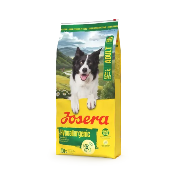 12,5кг Корм Josera Hypoallergenic (Adult SuperSensitive 22/12) для сверхчувствительных собак с проявленной аллергией с белком Насекомых и Овощами NEW