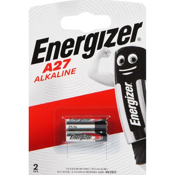 Батарейка Energizer A27 2шт
