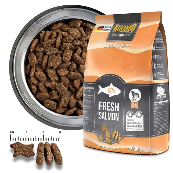 2,2кг Корм Belcando Mastercraft Fresh Salmon беззерновой для взрослых собак всех пород с Лососем