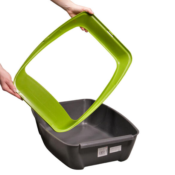 Туалет MPS VIRGO для котов с рамкой, 52*39*20см