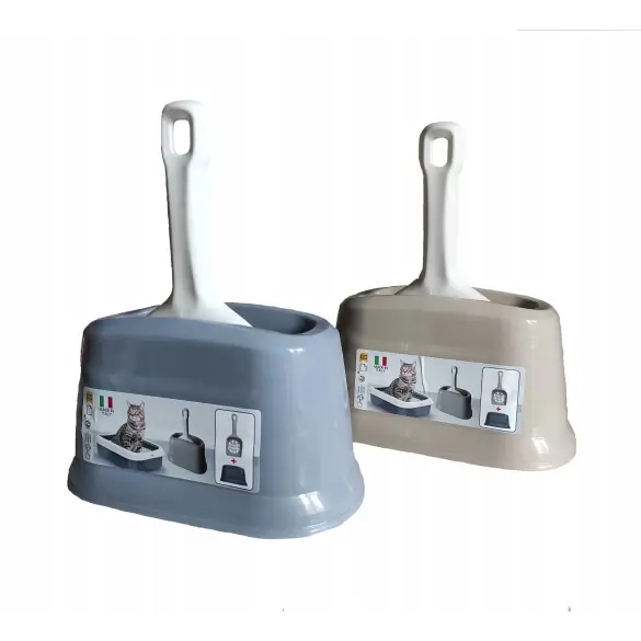 Совок с подставкой Georplast Pocket Plus, 21,5*12*28см