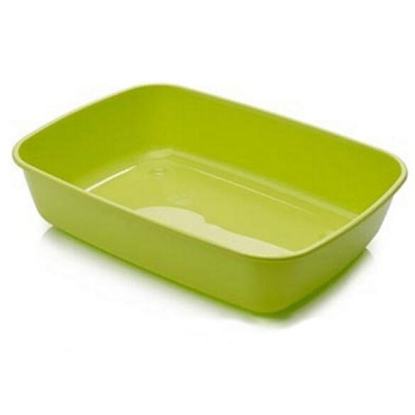 Туалет SAVIC Iriz 42 для кошек, 42*30,5*10см салатовый