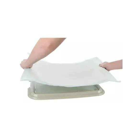 Каркас-туалет для пеленки "TRIXIE" для щенков, пластик, 49см * 41 см,бежевый/кремовый