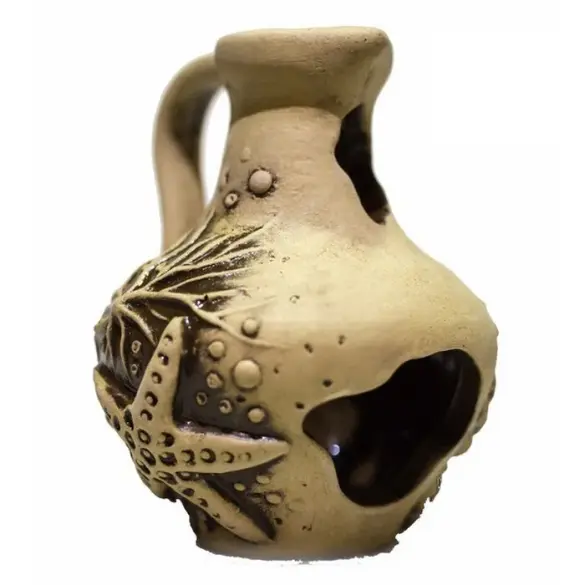 Грот Аква-Лого для аквариума Сосуд малый 9*8,5*9,5см