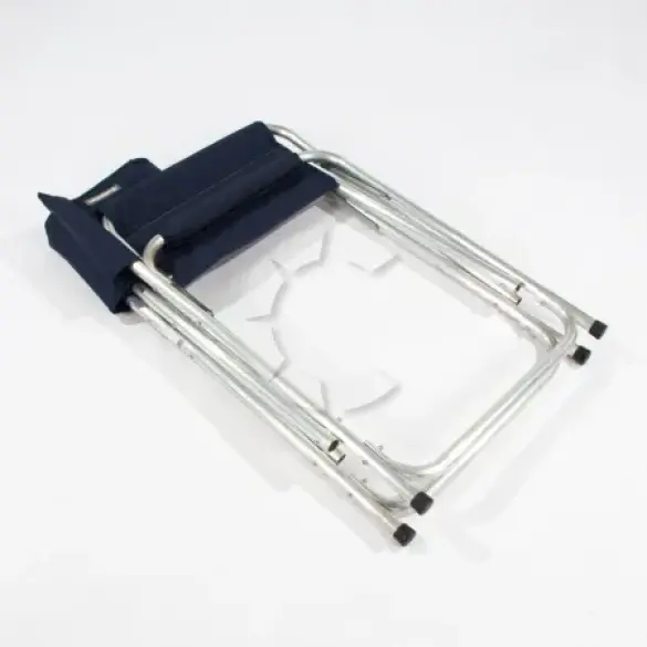 Кресло складное "Следопыт" 585*450*825мм, алюминий, синий