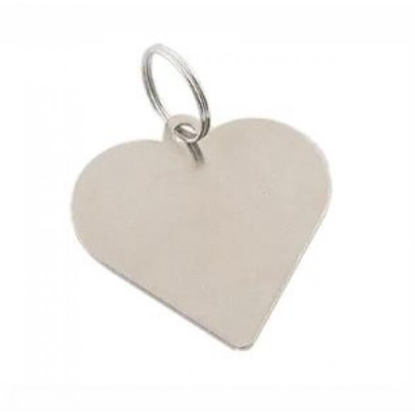 Медальон-адресник Сердце 3,5см