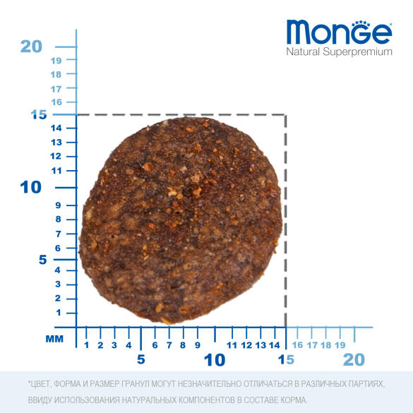 12кг Корм Monge Dog BWild Low Grain Adult Goose низкозерновой для собак всех пород с Гусем