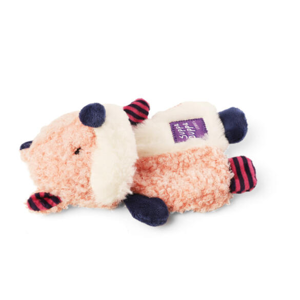 Игрушка Gigwi для маленьких собак "Лиса с пищалкой", 17,5см