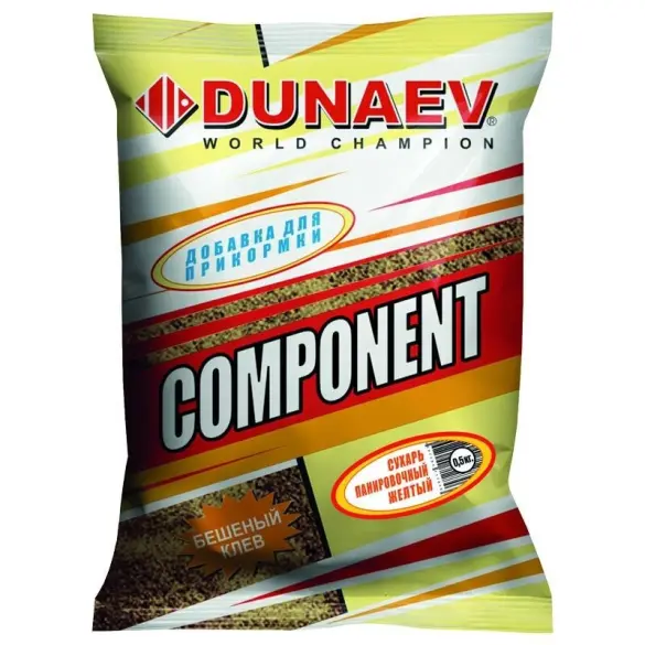 Прикормка "DUNAEV КОМПОНЕНТ" 0.4кг Сухарь панировочный желтый