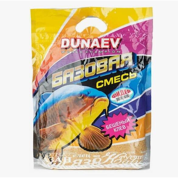 2,5кг Прикормка "DUNAEV Базовая смесь" Фидер