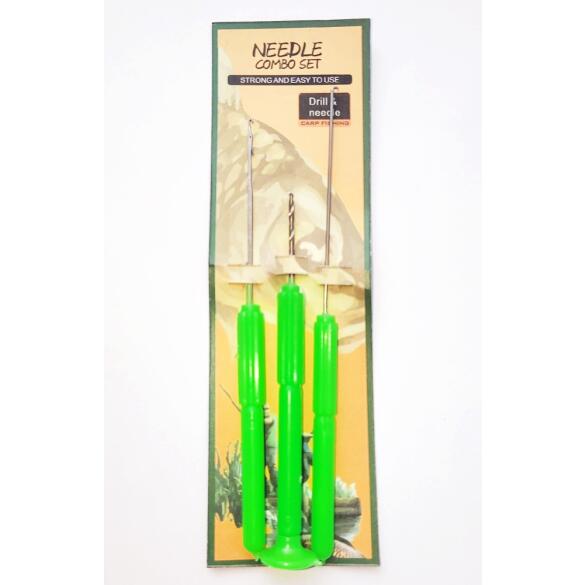 Набор для бойлов (Игла+сверло), пластик