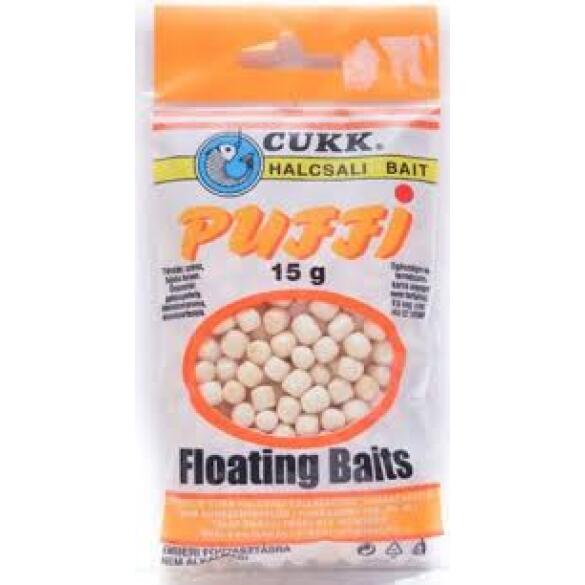 Плавающая насадка CUKK Puffi Mini Натуральная цв. Белый, 4-6мм 15г