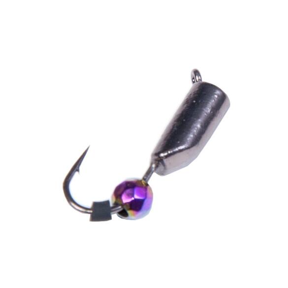 Мормышка вольфрамовая "Столбик" шаром, Хамелеон 085/035/15