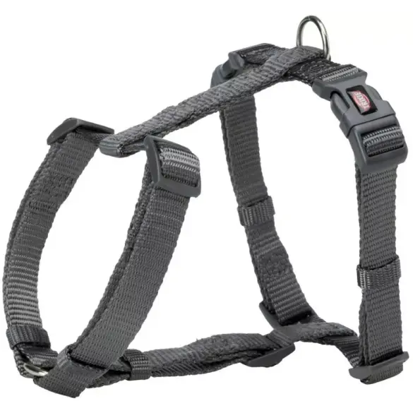 Шлея TRIXIE для собак Premium Harness XL 80-100см/25мм графит