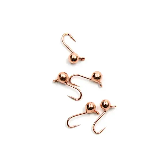 Мормышка вольфрамовая "ЯМАН" Шар с ушком 2,2гр, медь