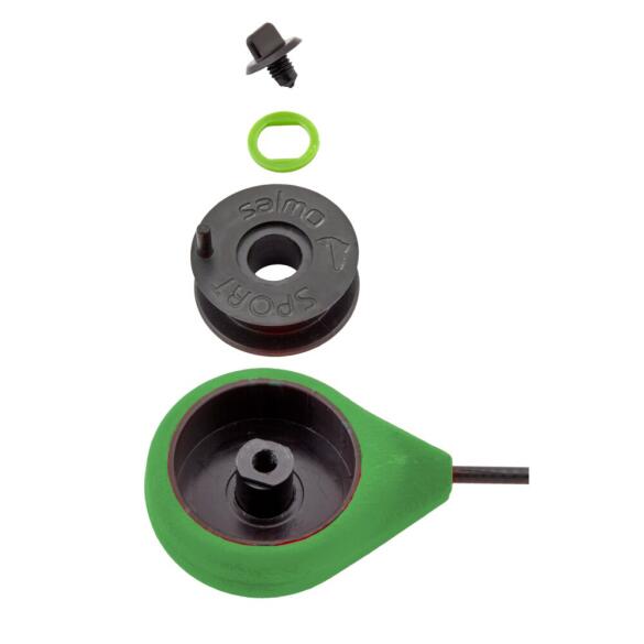 Удочка балалайка зимняя Salmo SPORT, зеленая